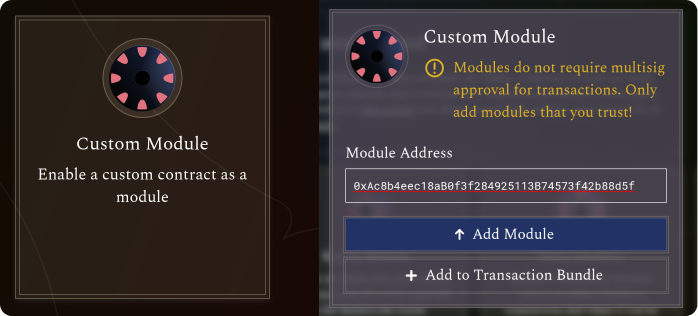 Add Module